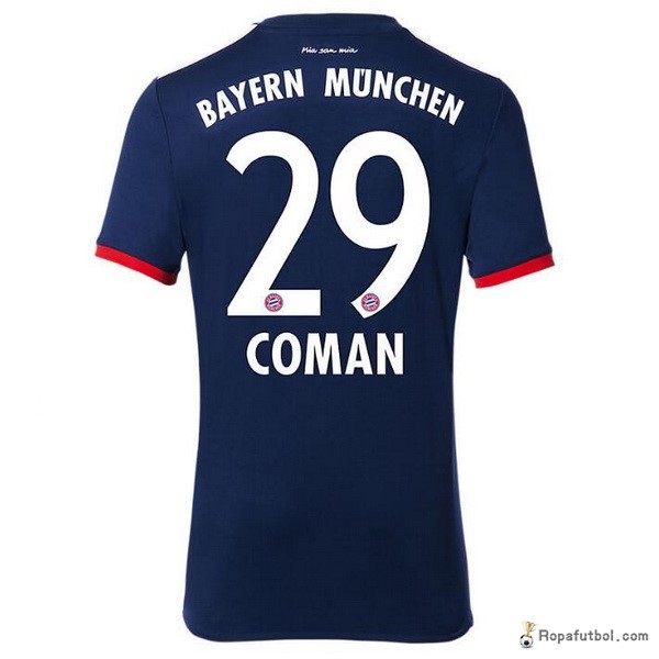 Camiseta Bayern de Múnich Replica Segunda Ropa Coman 2017/18